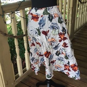 Melrose & Market floral maxi skirt